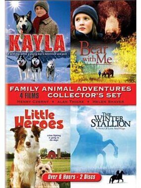 Family Animal Adventures Collectors Set 4 Films 2005 Questar DVD Edition NTSC